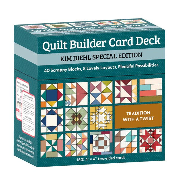 PRE-ORDER: Quilt Builder Card Deck Kim Diehl Special Edition by Kim Diehl