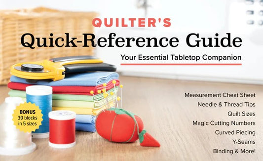 PRE-ORDER: Quilter's Quick-Reference Guide