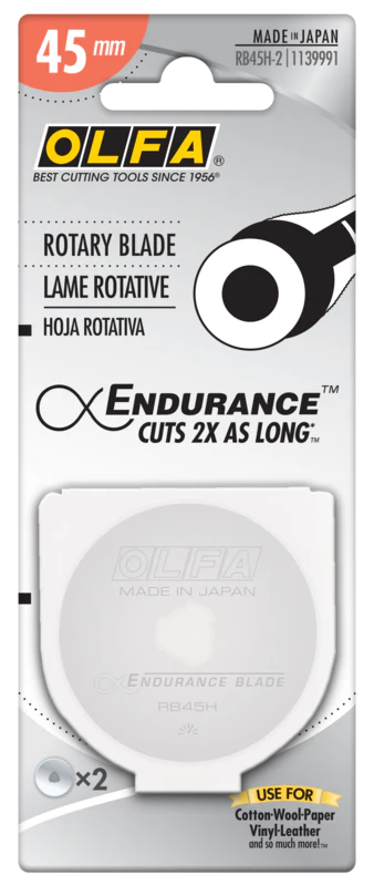 45mm Endurance Rotary Blade 2pk
