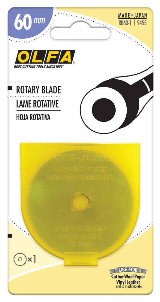 60mm Tungsten Steel Rotary Blade 1pk