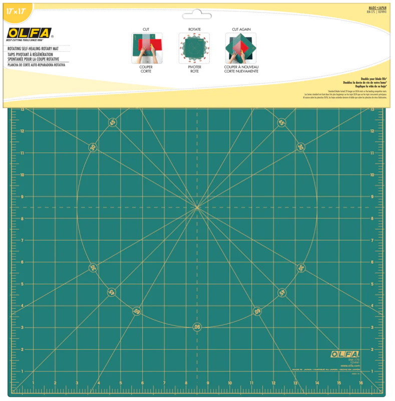 17" Rotating Rotary Cutting Mat