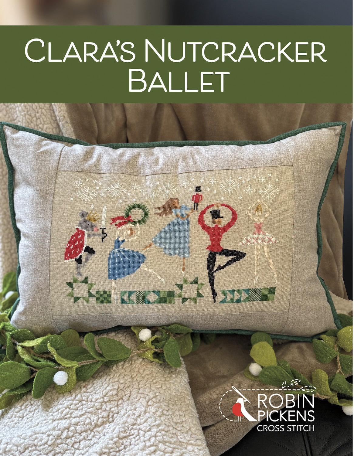Clara's Nutcracker Ballet Cross Stitch Pattern