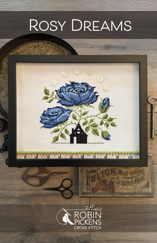 Rosy Dreams Cross Stitch Pattern