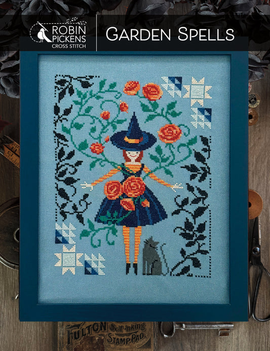 Garden Spells Cross Stitch Pattern