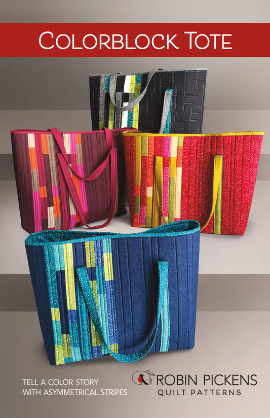 Colorblock Tote pattern