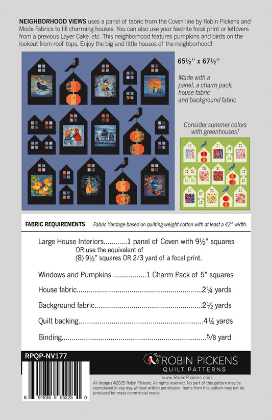 Neighborhood Views Quilt Pattern