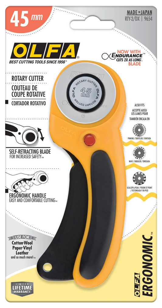45mm Ergonomic Rotary Cutter