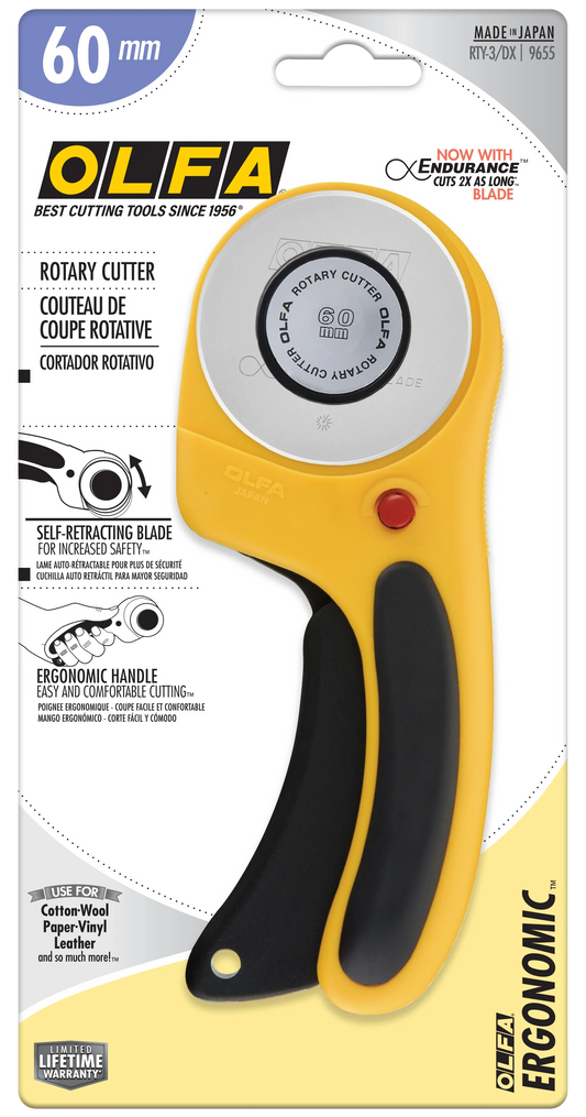 60mm Ergonomic Rotary Cutter