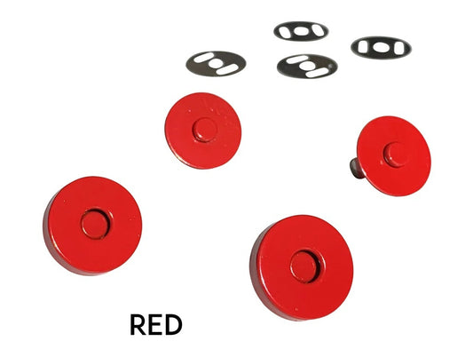 Red Magnetic Snaps