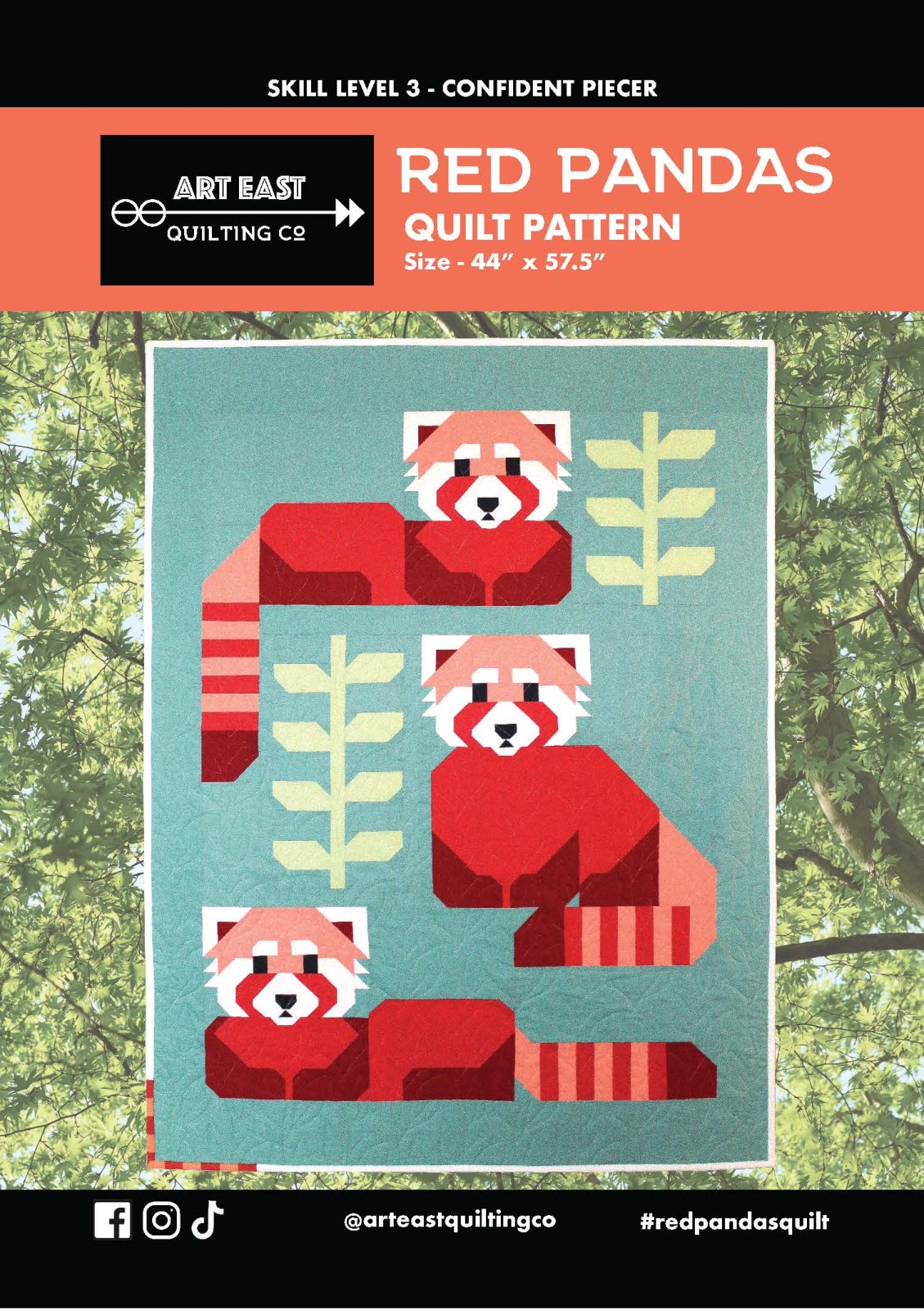 Red Pandas Pattern