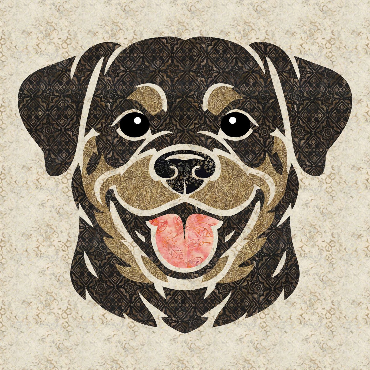 Laser-cut Kit: "Rocky the Rottweiler" by Madi Hastings