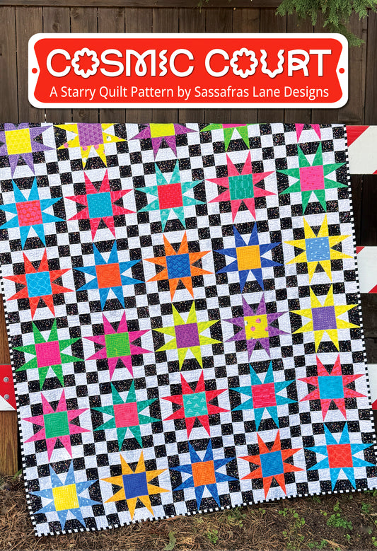 PRE-ORDER: Cosmic Court Quilt Pattern