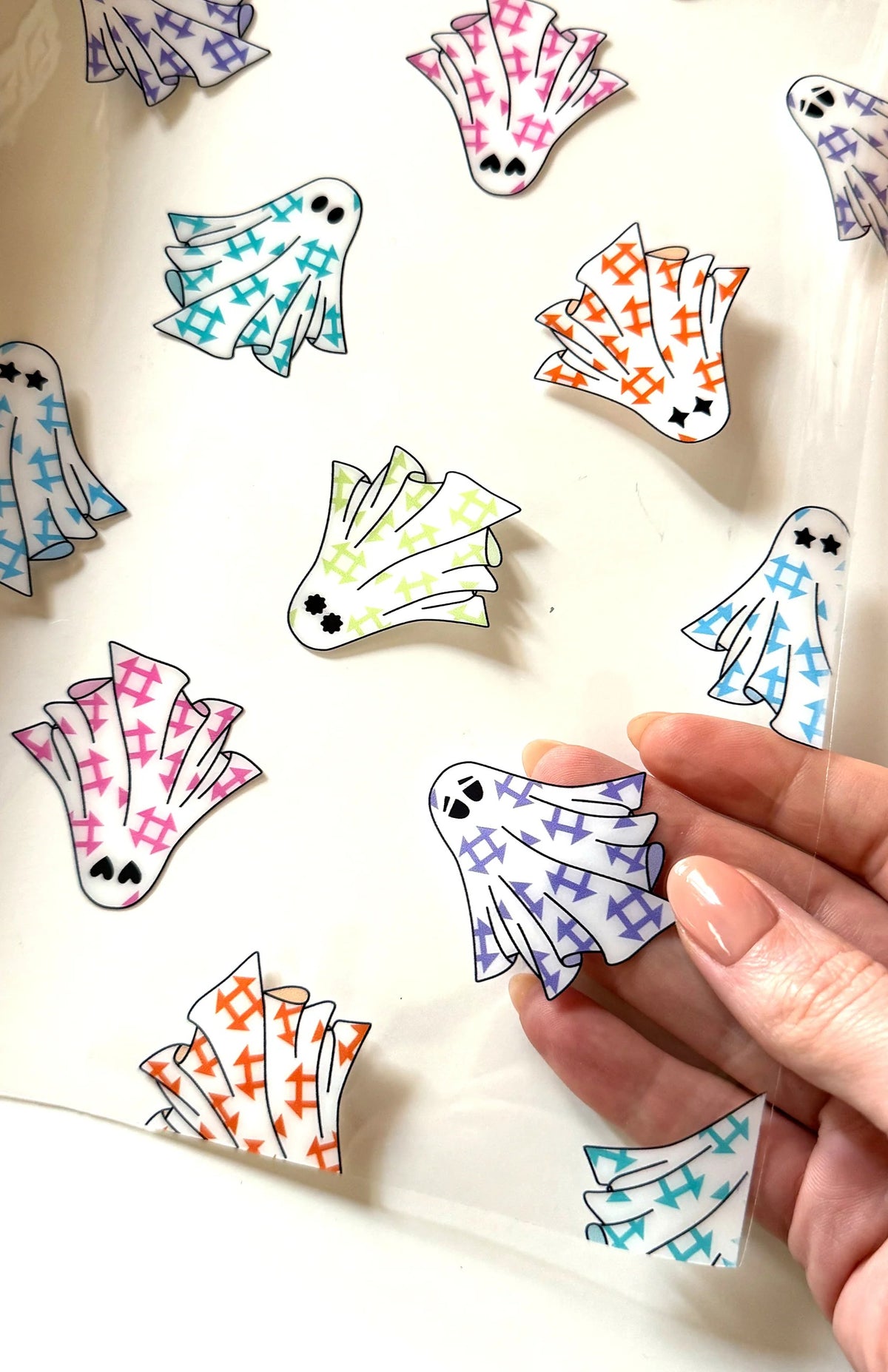 Quilty Ghosts Clear TPU Vinyl