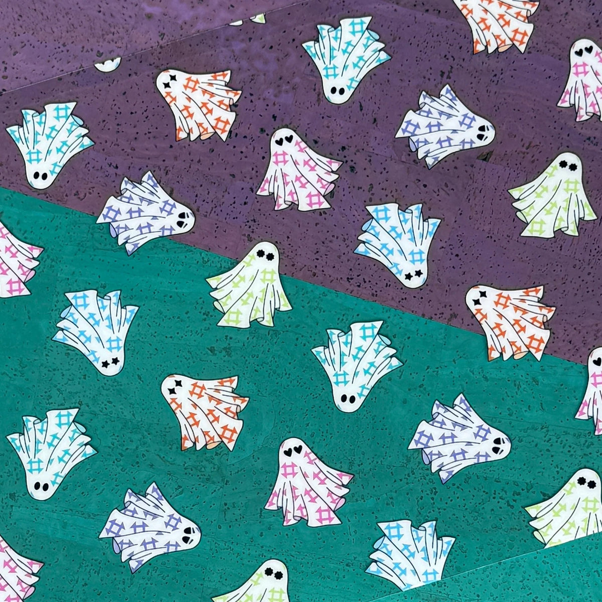 Quilty Ghosts Clear TPU Vinyl