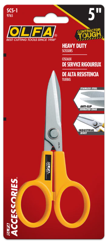 5" Serrated-Edge Scissors