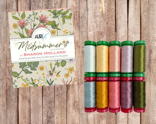 Midsummer Stitching by Sharon Holland