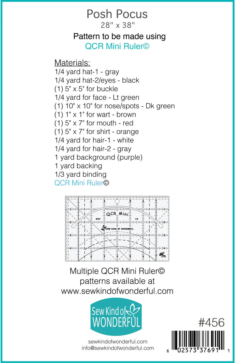 Posh Pocus Pattern