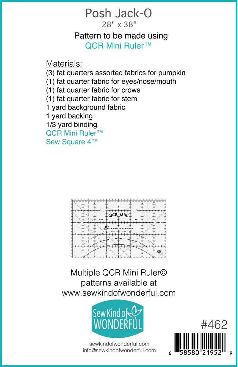 Posh Jack-O Pattern