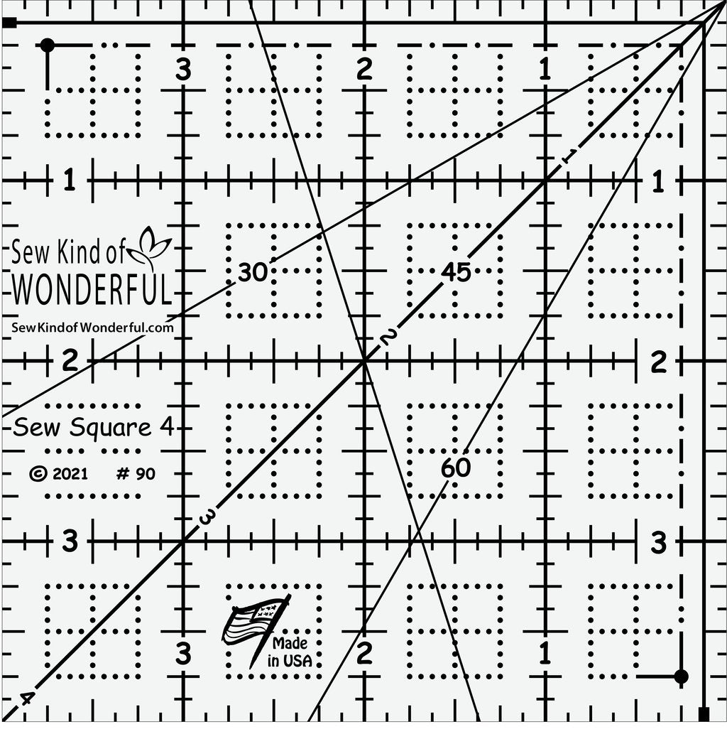 Sew Square 4 Ruler