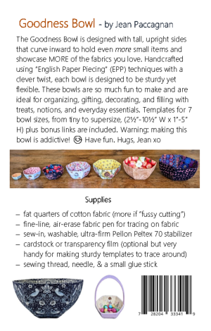 The Goodness Bowl Pattern