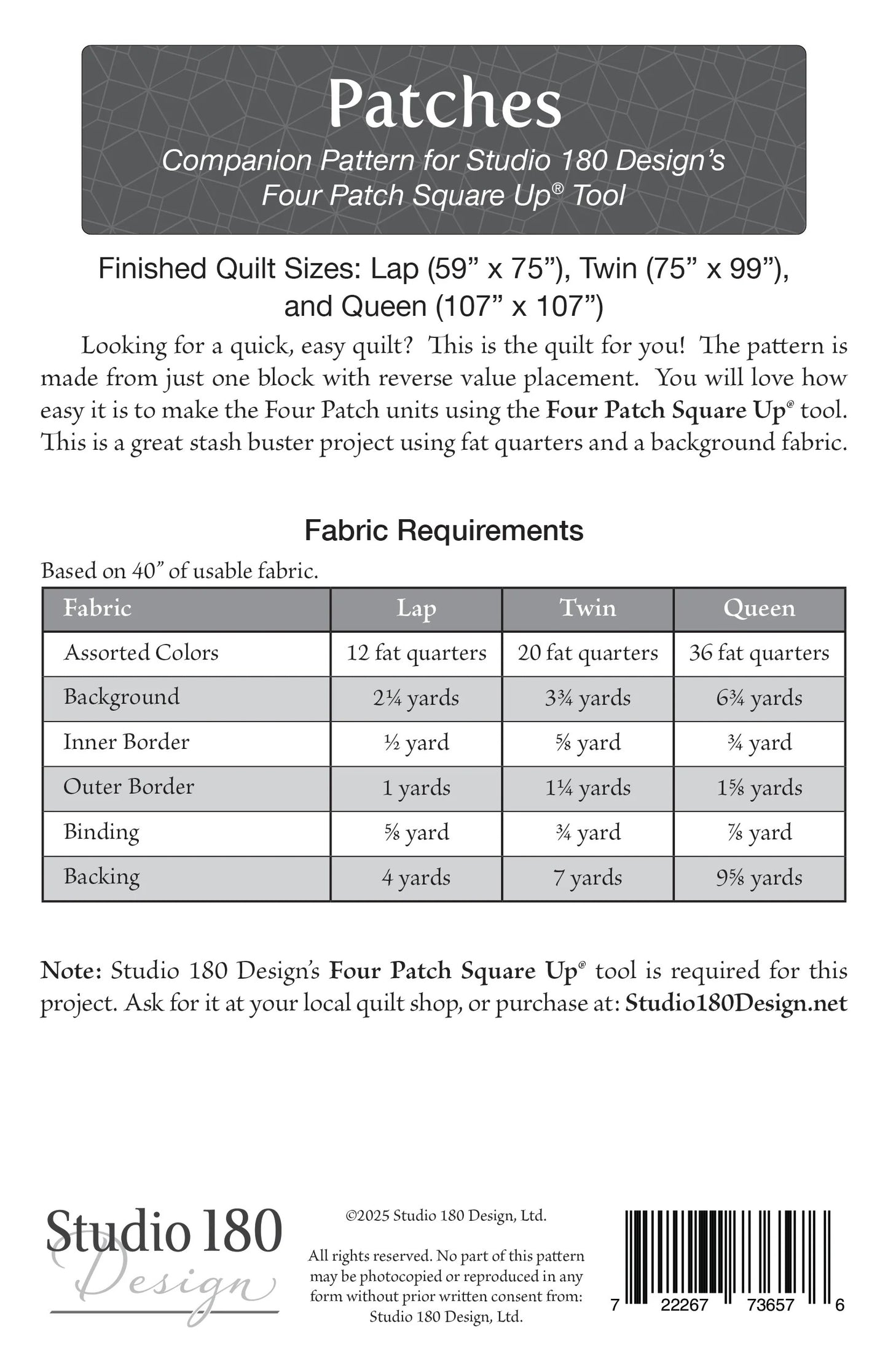 Patches Pattern