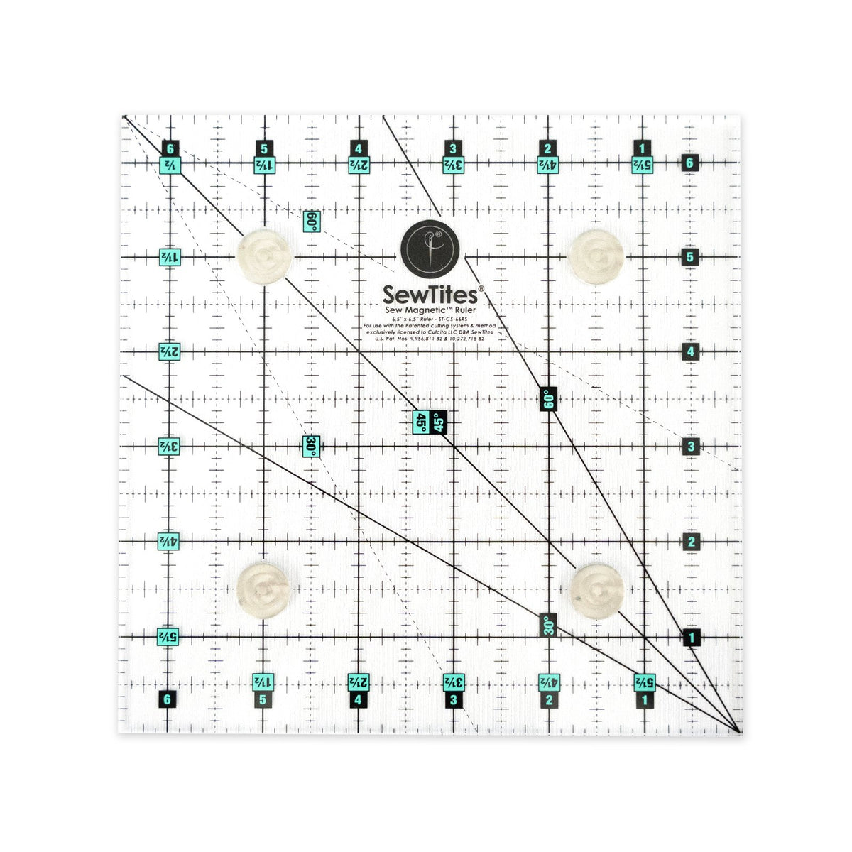 Sew Magnetic 6.5" x 6.5" Ruler