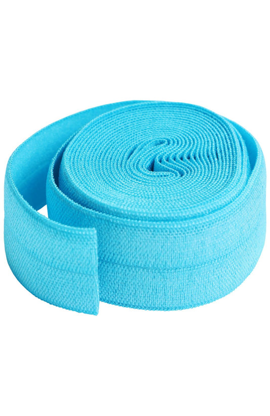 Fold Over Elastic 20mm x 2yds - Parrot Blue