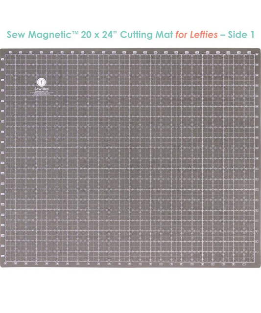 Sew Magnetic Cutting Mat 20" x 24" - Left Handed