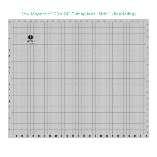 Sew Magnetic Cutting Mat 20" x 24" - Right Hand