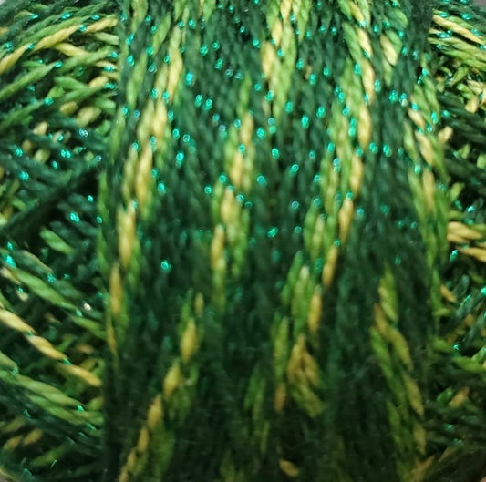 Sparkle Perle Cotton Sz8 #C704 Sparkly Grass - Valdani Inc.