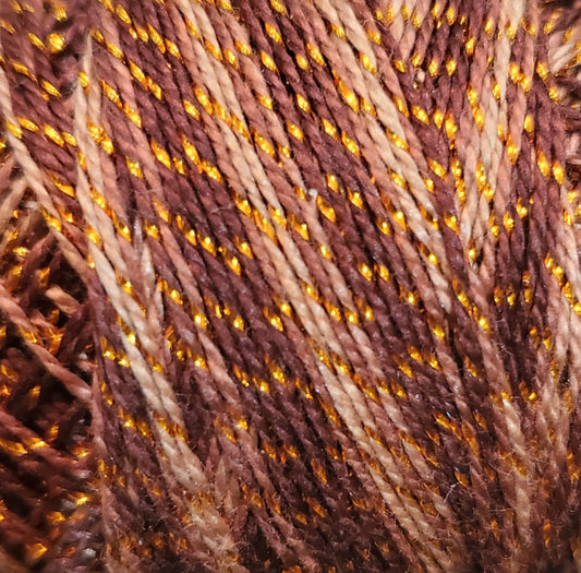 Sparkle Perle Cotton Sz8 #C710 Sparkly Goldstone - Valdani Inc.