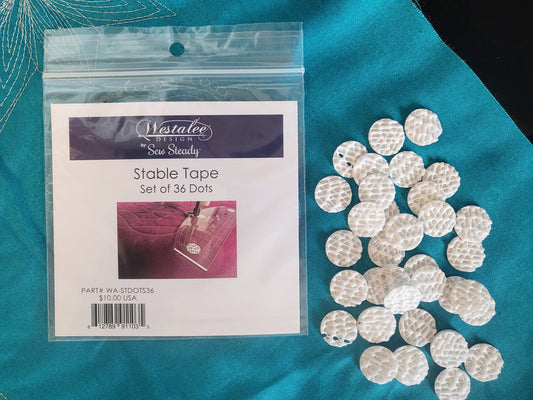 Stable Tape - Packets of 36 Dots - Westalee Design