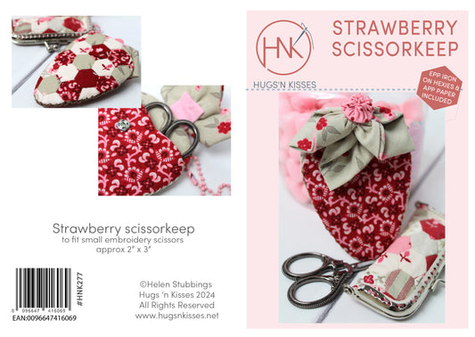 Strawberry Scissorkeep Pattern - Hugs 'n Kisses