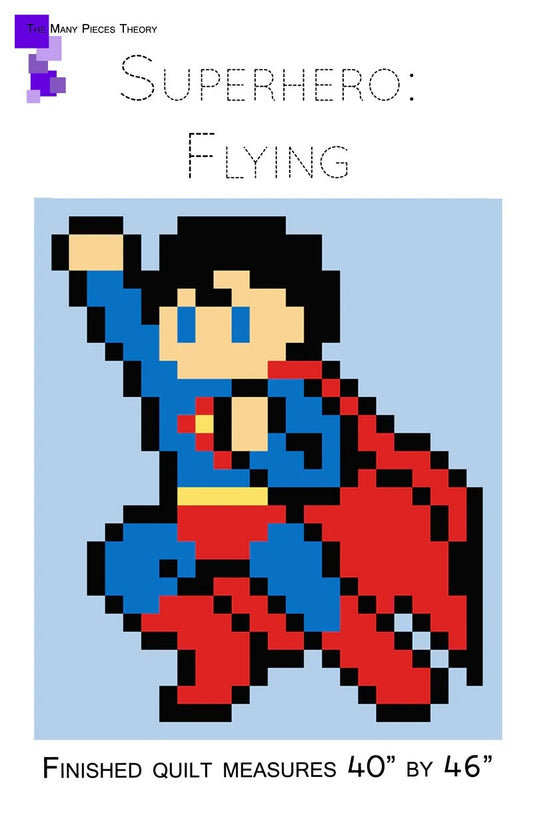 Superhero: Flying Pattern - Quiltoni