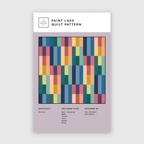 Paint Lake Quilt Pattern