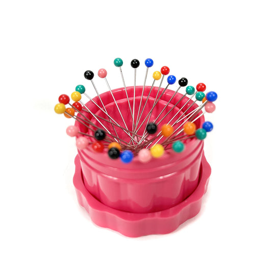 Magnetic Pin Cup Small - Fortune Fuchsia