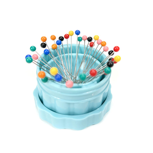 Magnetic Pin Cup Small - Bohemian Blue