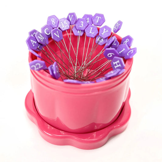 Magnetic Pin Cup Large - Fuchsia