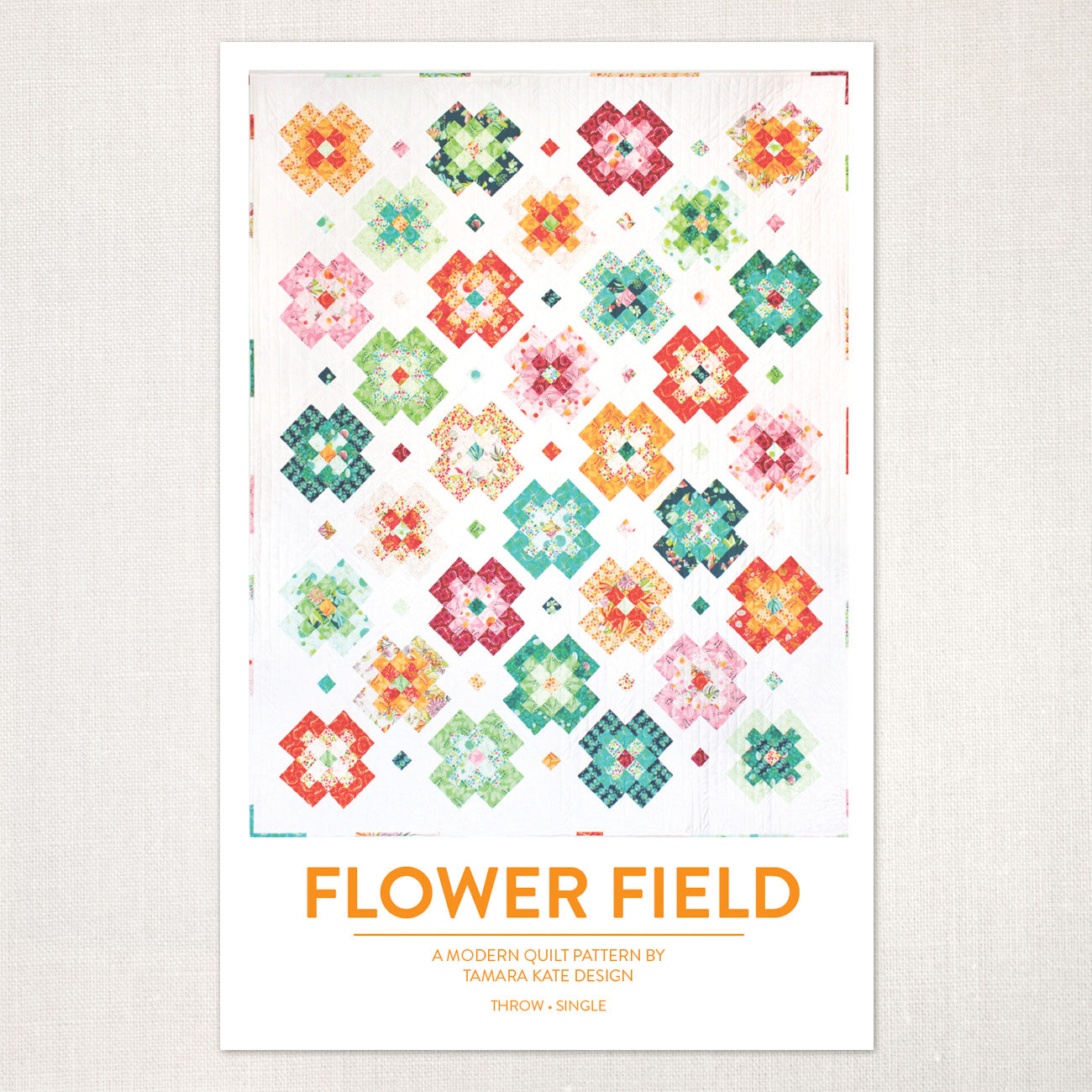 Flower Field Quilt Pattern