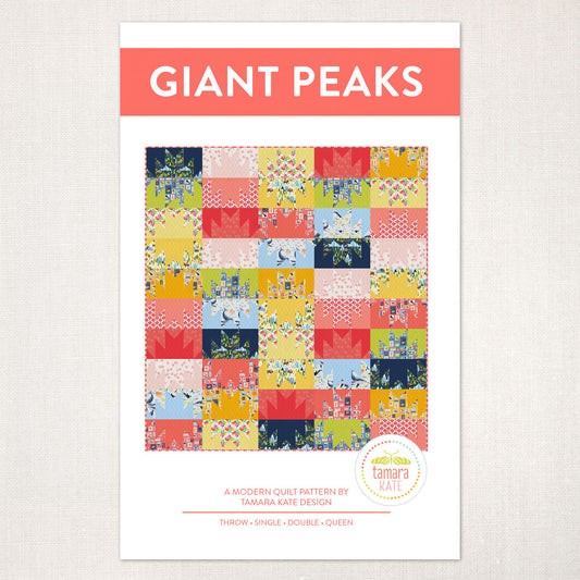 Giant Peaks Quilt Pattern