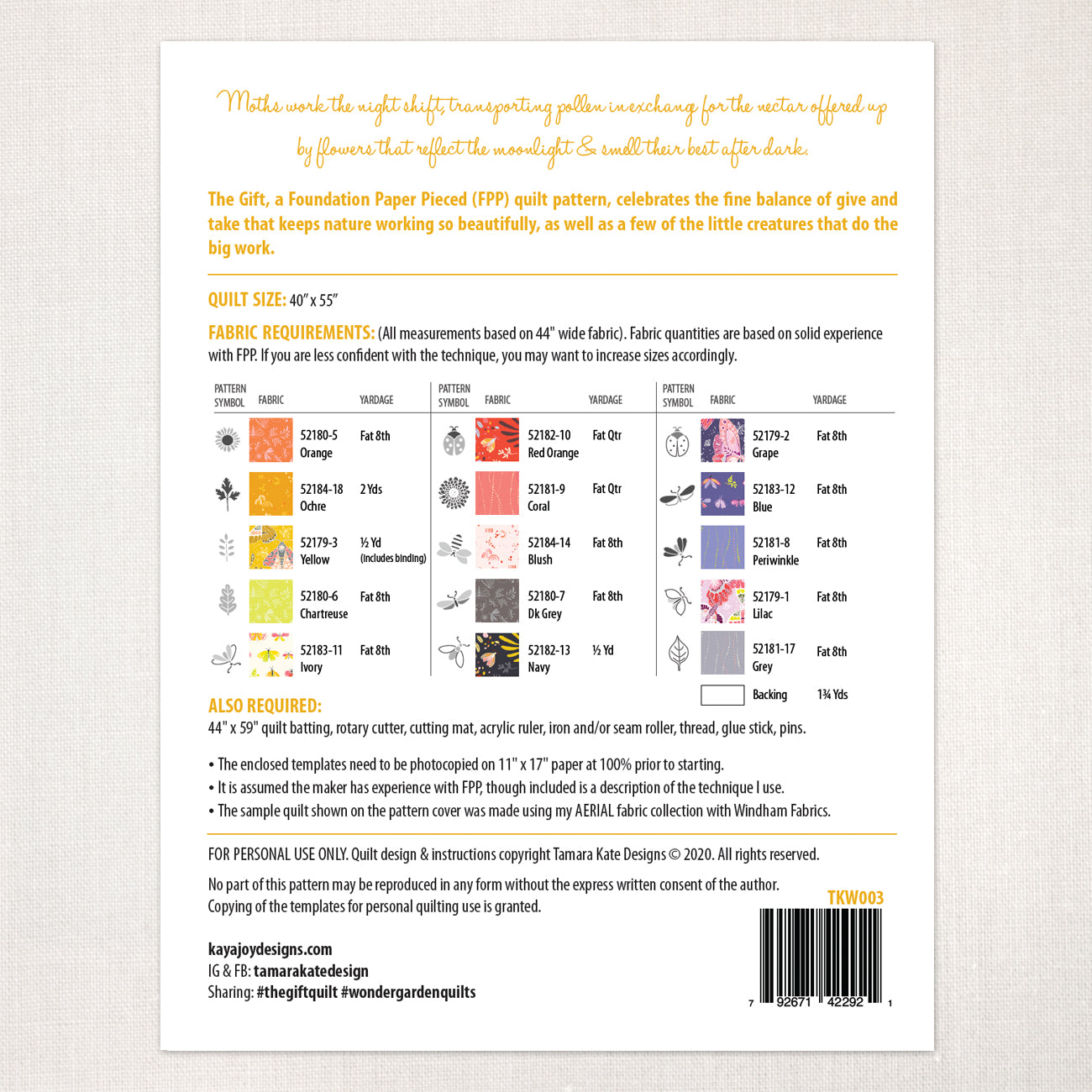 The Gift Quilt Pattern