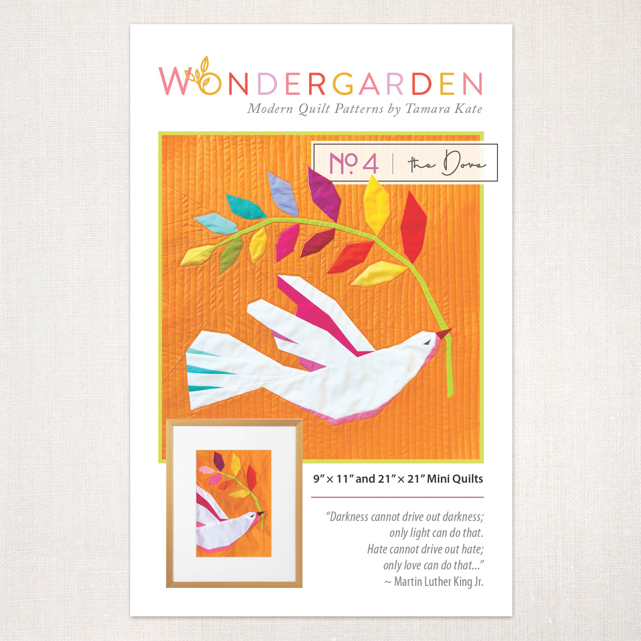 The Dove Quilt Pattern