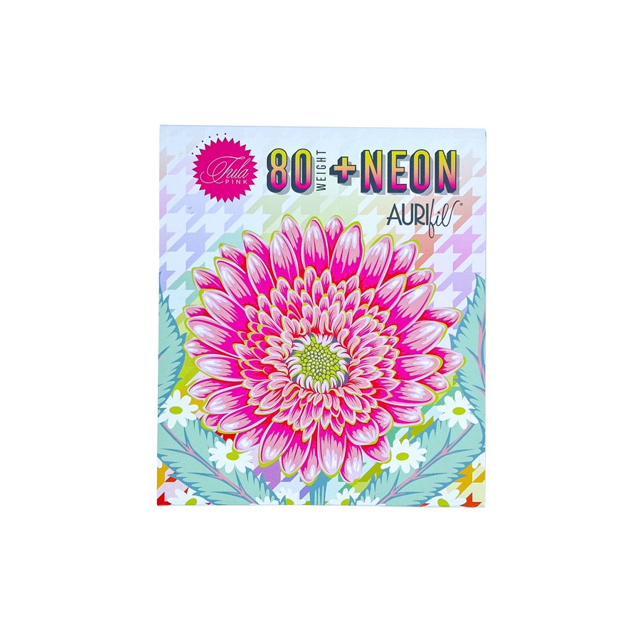 80WT + Neon By Tula Pink Collection - Aurifil