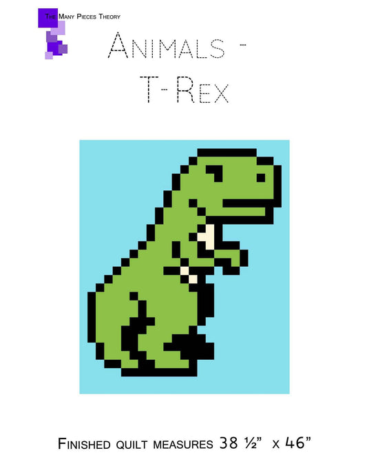 T-Rex Pattern - Quiltoni