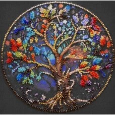 The Color of Life Beaded Embroidery Kit - Abris Art