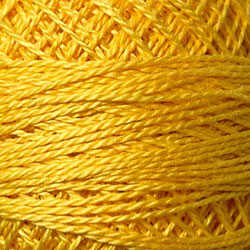 Perle Cotton Sz8 Solids #12 Gold Splendor