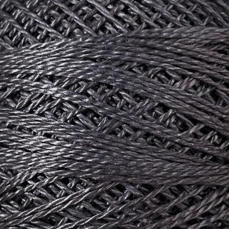 Perle Cotton Sz8 Solids #126 Deep Gray