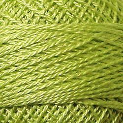 Perle Cotton Sz8 Solids #1262 Luminous Lime