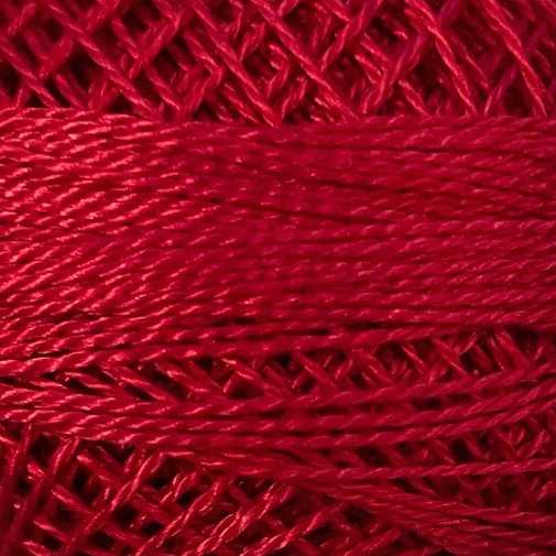 Perle Cotton Sz8 Solids #1333 Christmassy Red