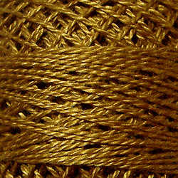 Perle Cotton Sz8 Solids #154 Deep Antique Gold